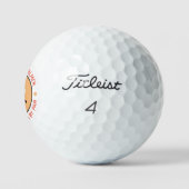 Bestes Opa-Golfer-Altersgeschenk Golfball (Logo)