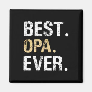 Bestes Opa Grafik Opa Geschenk von Grandtochter Gr Magnet