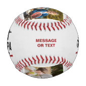 Bestes Opa-je-Baseball-Grandpa-Geschenk Baseball (Rückseite)