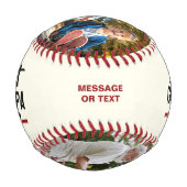 Bestes Opa-je-Baseball-Grandpa-Geschenk Baseball (Rückseite)