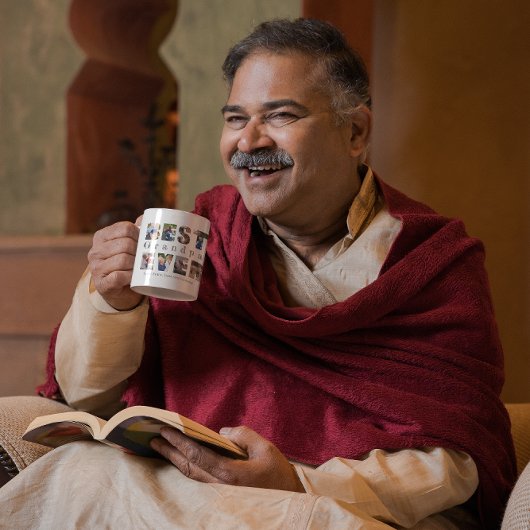 Bestes Opa je benutzerdefiniertes Foto Kaffeetasse