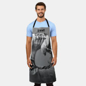 Bestes Opa-je-Foto Großes Kind Schürze (Getragen)