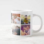 Bestes Opa-jemals-individuelles Foto Jumbo-Tasse (Rechts)