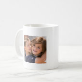 Bestes Opa Weihnachtsfest Foto Kaffee Tasse (Vorderseite Links)