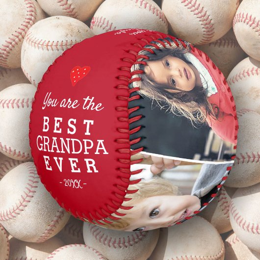 Bestes Opferherz 4 FotoCollage Baseball