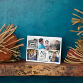 Bestes Papa am Weltvatertag - FotoCollage Fotoplatte (Seite)