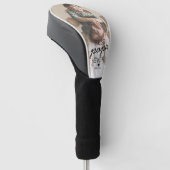 Bestes Papa Ever Foto Golf Headcover (angewinkelt)