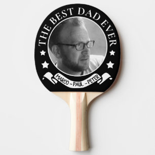 Bestes Papa-Foto Tischtennis Schläger