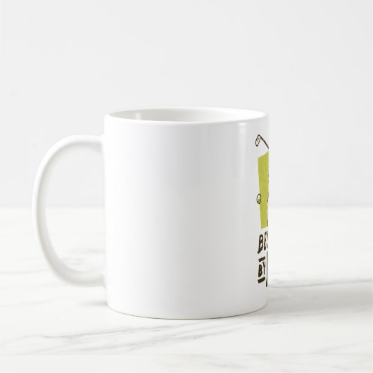 Bestes Papa für Par-Geschenk für Golfspieler Kaffeetasse (Links)