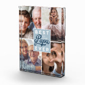 Bestes Papa-jemals-Sortiment für vier Fotos (Rechts)