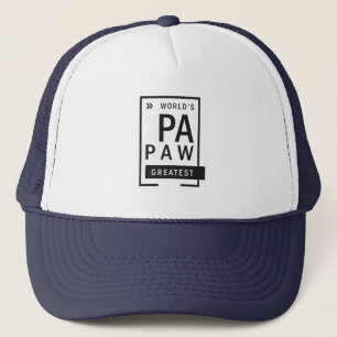 Bestes Papaw Best Truckerkappe