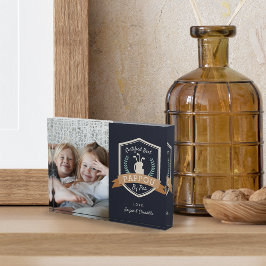 Bestes Pappou nach Par | Golf Opa Fotoblock