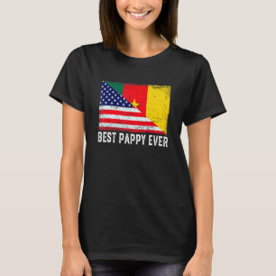 Bestes Pappy-Flag aller Zeiten in Amerika T-Shirt
