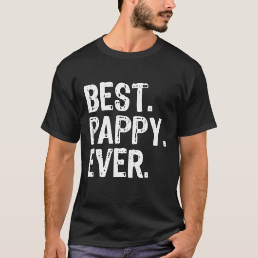 Bestes Pappy je Großvater Cooles Funny Gift Vater' T-Shirt (Vorderseite)