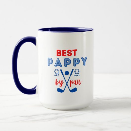 Bestes Pappy Par Golf Tasse (Links)