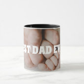 BESTES personalisiertes Foto des VATERS ÜBERHAUPT Tasse (Zentrum)