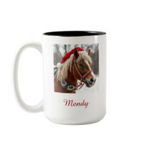 Bestes Pferd Personalisierter Name Foto Tasse