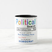 Bestes politisches Party Tasse (Zentrum)