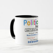 Bestes politisches Party Tasse (Vorderseite Links)