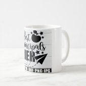 Bestes Prinzip für alle Zeiten Kaffeetasse (VorderseiteRechts)