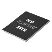 Bestes Prinzip für alle Zeiten Notizblock (Rotiert)