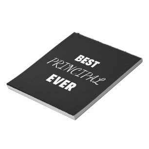 Bestes Prinzip für alle Zeiten Notizblock