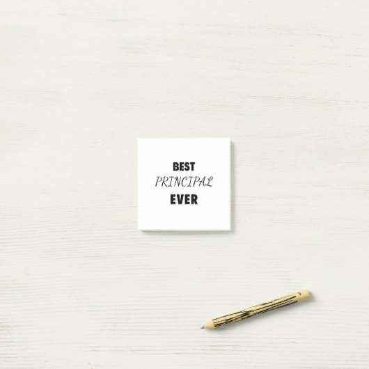 Bestes Prinzip je 2 Post-it Klebezettel (Auf Schreibtisch)