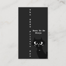 Bestes privates Auge Ninja Visitenkarte