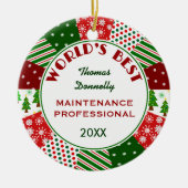 BESTES PRO- oder irgendein Keramik Ornament (Vorne)