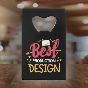 Bestes Produktionsdesign - Crew Geldbeutel Flaschenöffner