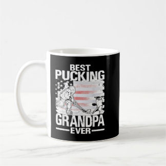 Bestes Pucken Opa je Hockey Vatertag Geschenk Kaffeetasse