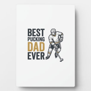 Bestes Puckender Vater Aller Zeiten Hockey-Vater-S Fotoplatte