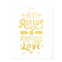 Bestes Rezept für Glück Weiß & Imitate Goldene Foi