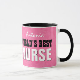 Bestes Rosa V24A die KRANKENSCHWESTER der Welt Tasse