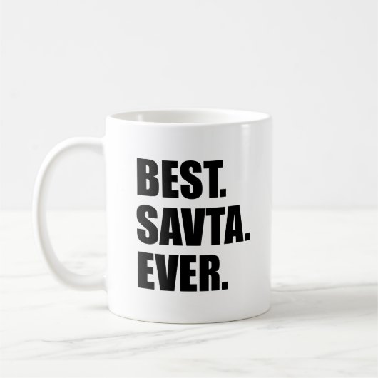 Bestes Savta überhaupt Kaffeetasse (Links)