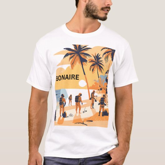 Bestes Schnorcheln mit Bonaire T-Shirt (Vorderseite)