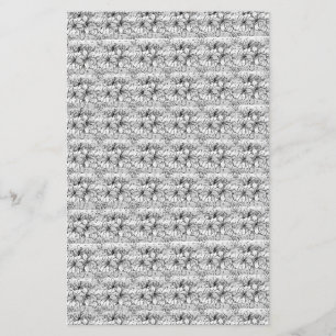 bestes Silberblumen 5,5" x 8,5" Flyer Papier