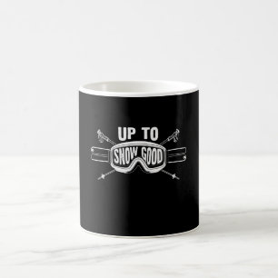 Bestes Snowboard Skifahren Geschenk bis Schnee gut Kaffeetasse