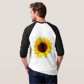 Bestes Sonnenblumendesign für Shirts (Schwarz voll)