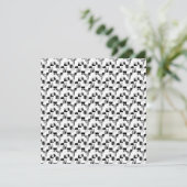 Bestes Sprachdesign 26 Feiertagskarte (Stehend Vorderseite)