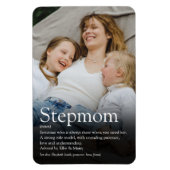 Bestes Stepama, Stepmutter Definition Foto Magnet (Vertikal)