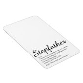 Bestes Stepfather, Stepdad Definition Script Magnet (Rechte Seite)