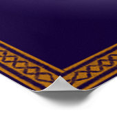 Bestes Symbol-Poster Poster (Ecke)