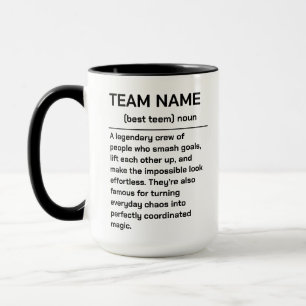 Bestes Team Aller Zeiten Lustige Moderne Team-Wü Tasse
