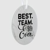 Bestes Team aller Zeiten, Wertgutscheine für Mitar Ornament (Vorderseite)