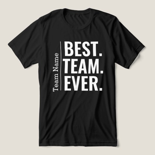 Bestes Team je Teammitarbeiter Mitarbeiter Tri-Blend Shirt (Design Vorderseite)