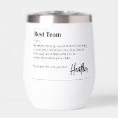 Bestes Team Vielen Dank für Ihr Dankeschön an unse (Vorderseite)