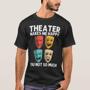 Bestes Theater für Männer Frauen Broadway Musical T-Shirt
