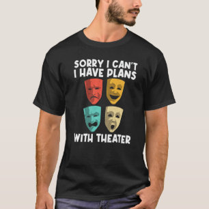 Bestes Theater für Männer Frauen Broadway Musical T-Shirt