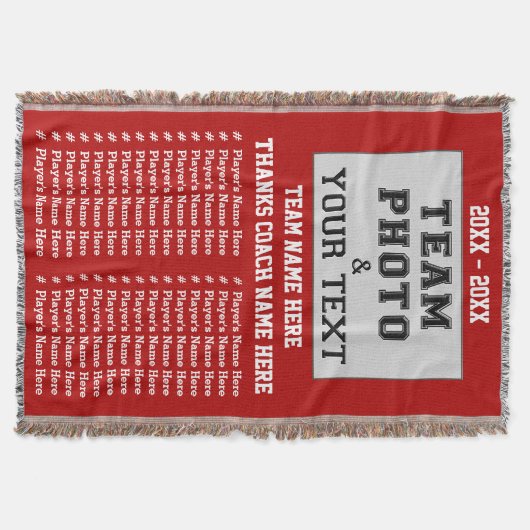 BESTES Trainer-Geschenk-Team-Foto und ALLES Decke (Vorderseite)